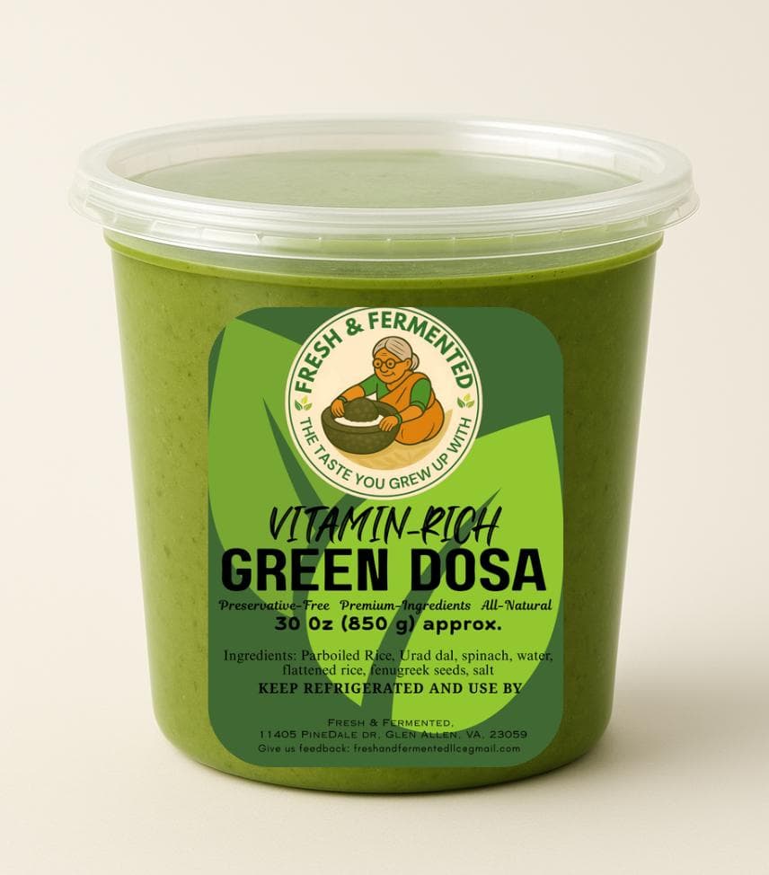 Green Dosa Batter